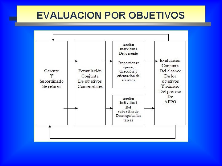 EVALUACION POR OBJETIVOS 