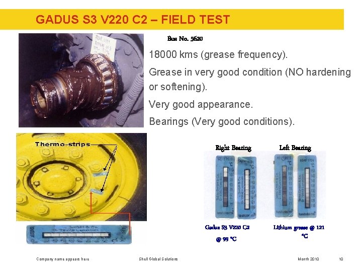 GADUS S 3 V 220 C 2 – FIELD TEST Bus No. 5620 18000