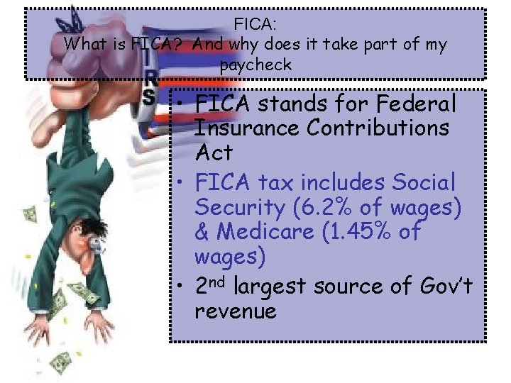 FICA: What is FICA? And why does it take part of my paycheck •