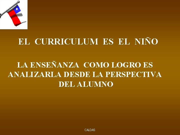 EL CURRICULUM ES EL NIÑO LA ENSEÑANZA COMO LOGRO ES ANALIZARLA DESDE LA PERSPECTIVA