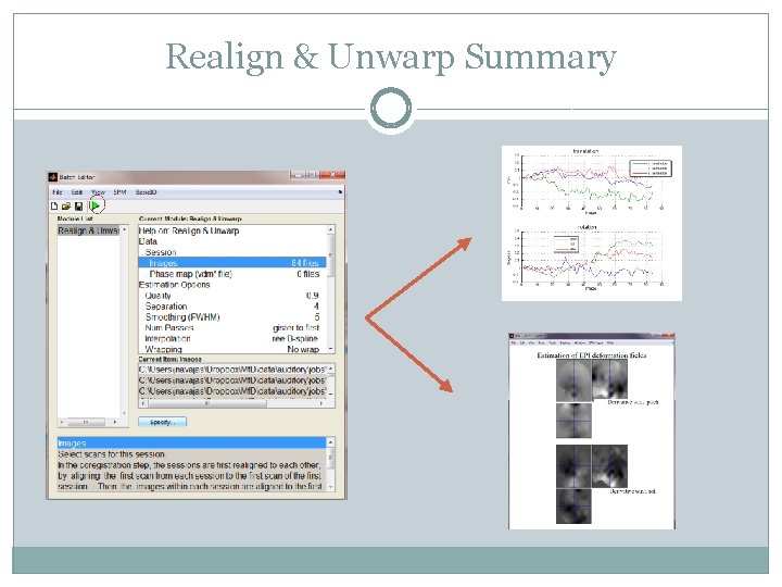 Realign & Unwarp Summary 