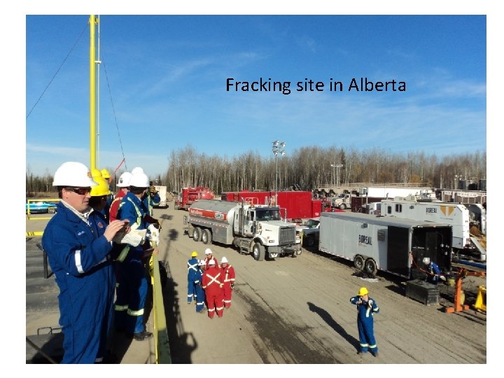 Fracking site in Alberta From Shale gas extraction in the UK: a review of