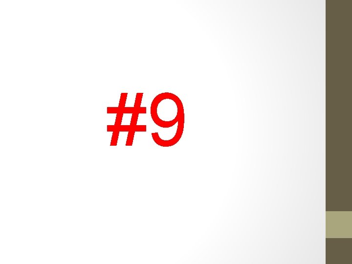 #9 #9