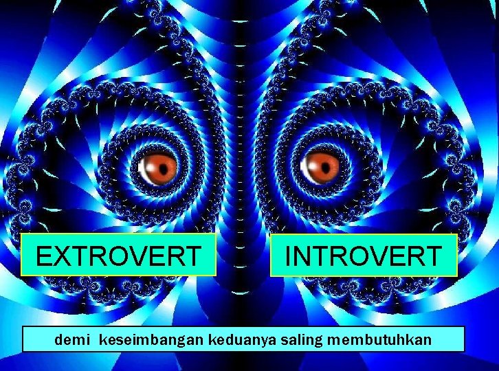 EXTROVERT INTROVERT demi keseimbangan keduanya saling membutuhkan 34 