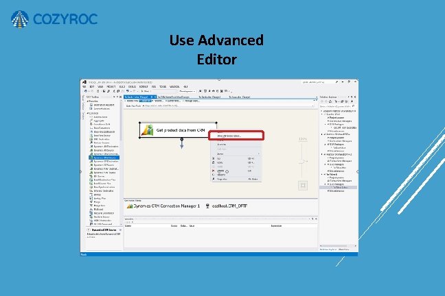 Use Advanced Editor 