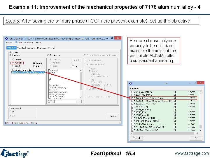 Example 11: Improvement of the mechanical properties of 7178 aluminum alloy - 4 Step