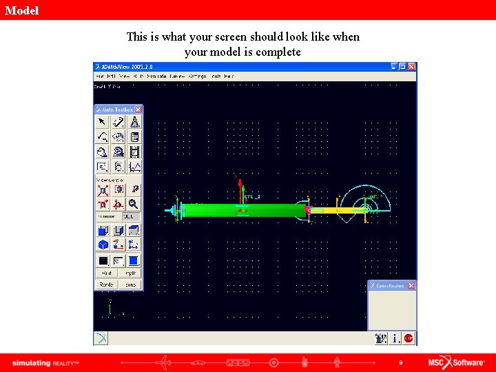 Crank Slider Estimated time required 20 min GUI