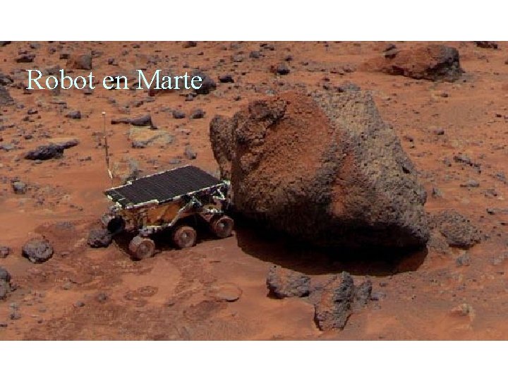 Robot en Marte 