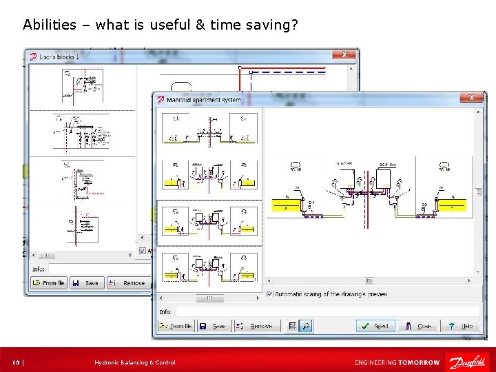 Abilities – what is useful & time saving? 10 | Hydronic Balancing & Control