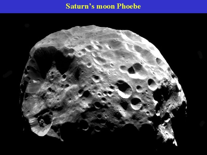 Saturn’s moon Phoebe 