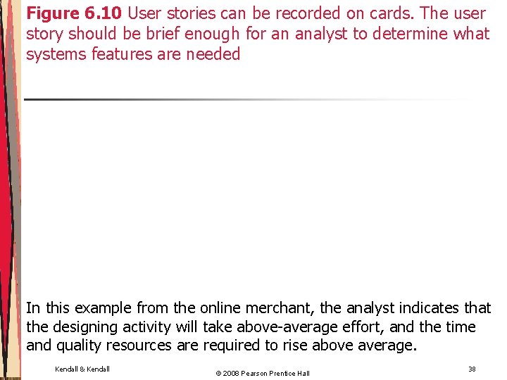 Figure 6. 10 User stories can be recorded on cards. The user story should