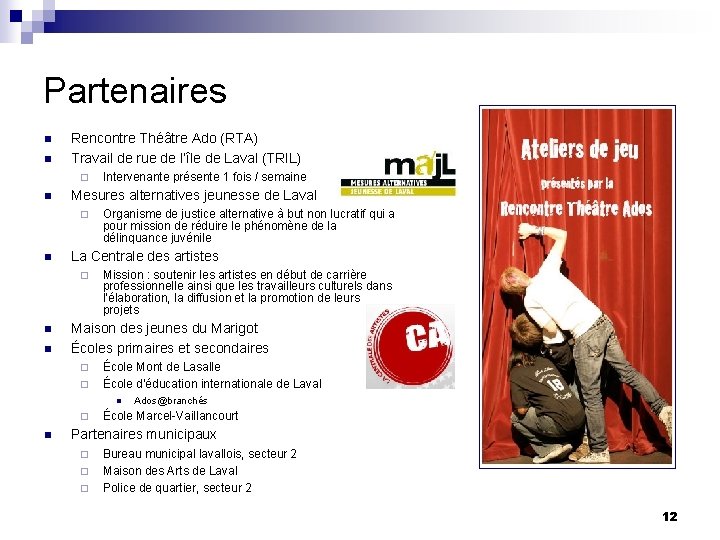 rta rencontre théâtre-ados