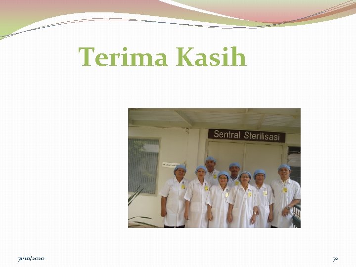 Terima Kasih 31/10/2020 32 