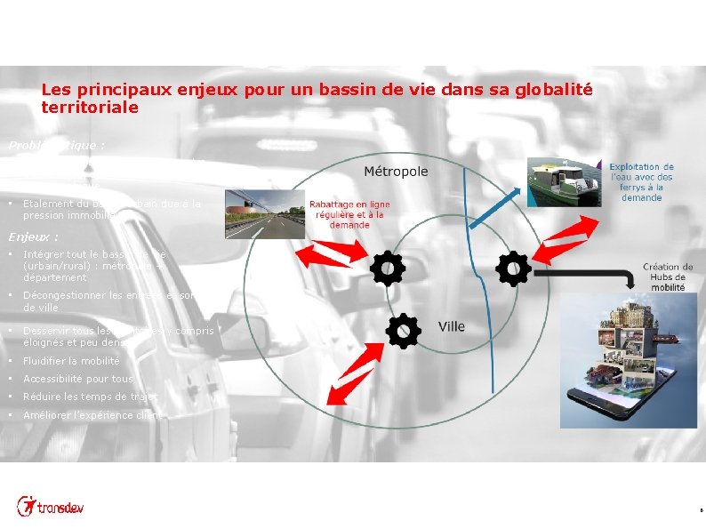 Les principaux enjeux pour un bassin de vie dans sa globalité territoriale Problématique : Les principaux enjeux pour un bassin de vie dans sa globalité territoriale Problématique :