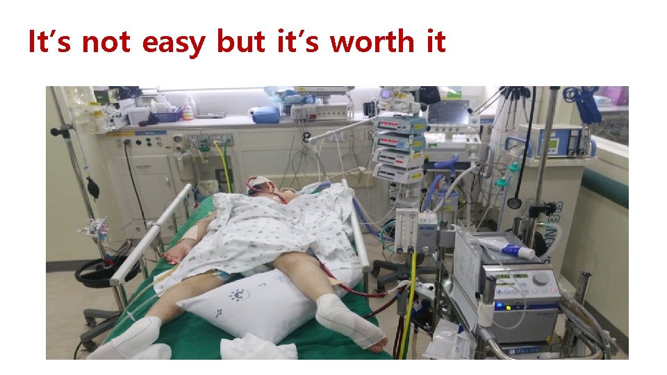 It’s not easy but it’s worth it 