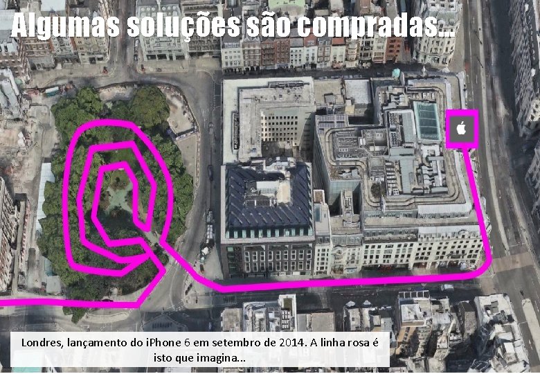 Algumas soluções são compradas. . . Londres, lançamento do i. Phone 6 em setembro Algumas soluções são compradas. . . Londres, lançamento do i. Phone 6 em setembro