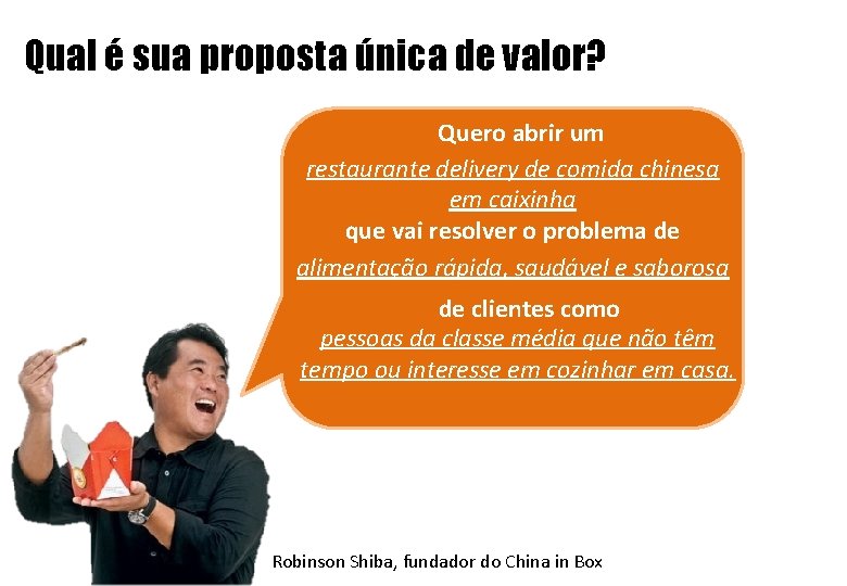 Qual é sua proposta única de valor? Quero abrir um restaurante delivery de comida Qual é sua proposta única de valor? Quero abrir um restaurante delivery de comida