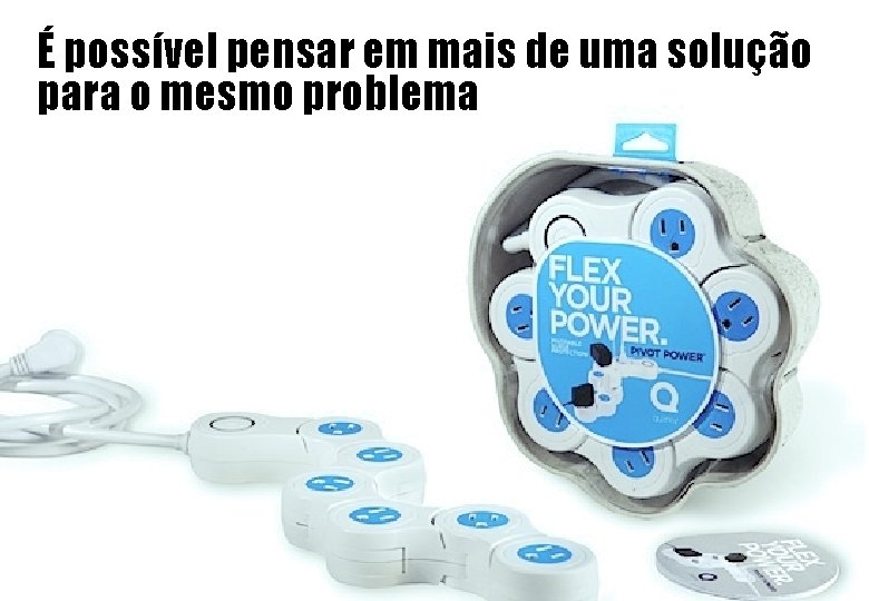 É possível pensar em mais de uma solução para o mesmo problema É possível pensar em mais de uma solução para o mesmo problema