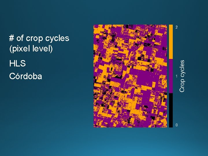 # of crop cycles (pixel level) HLS Córdoba 