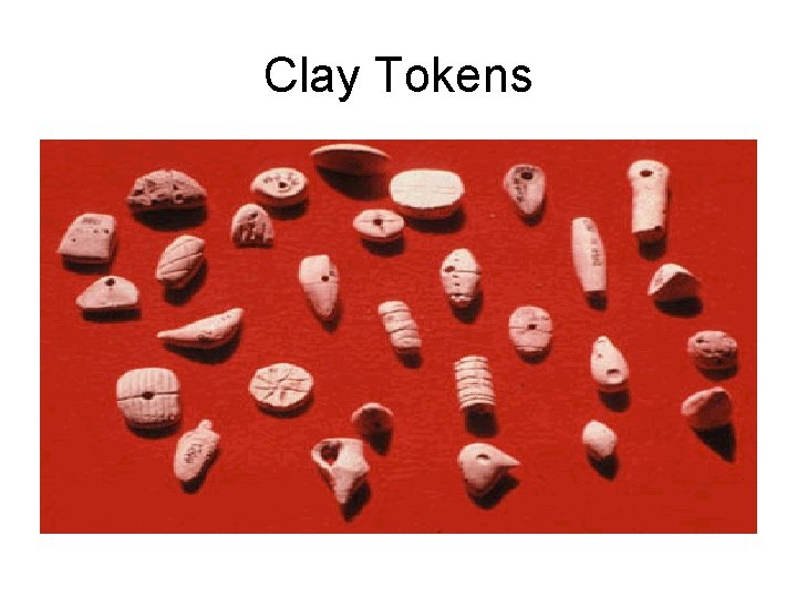 Clay Tokens Clay Tokens