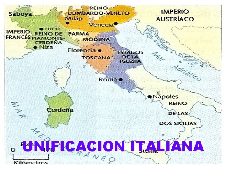 UNIFICACION ITALIANA 