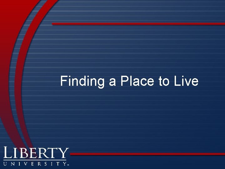 Finding a Place to Live 
