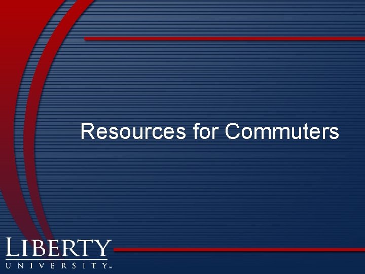 Resources for Commuters 