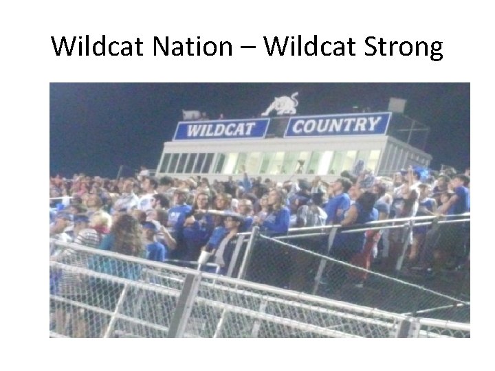 Wildcat Nation – Wildcat Strong 