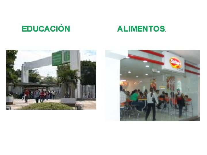 EDUCACIÓN ALIMENTOS. 