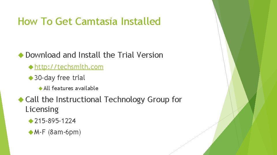 download camtasia free trial for mac and windows - techsmith