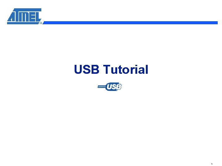 USB Tutorial 1 