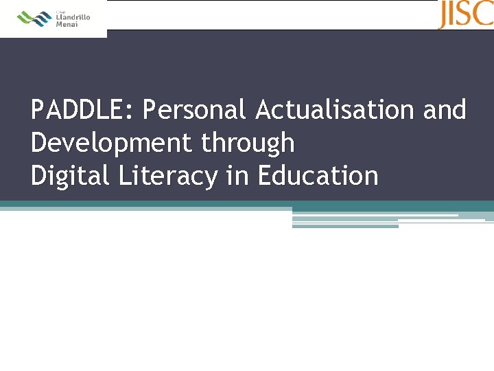 PADDLE: Personal Actualisation and Development through Digital Literacy in Education 