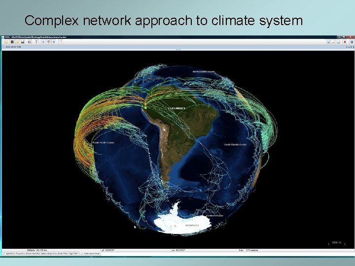 Complex network approach to climate system 