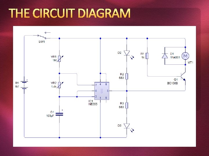 THE CIRCUIT DIAGRAM 