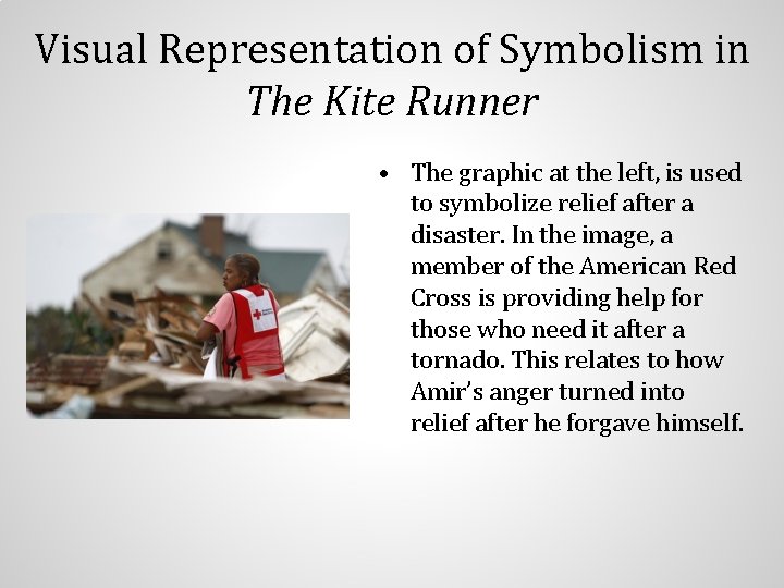 Visual Representation of Symbolism in The Kite Runner • The graphic at the left,