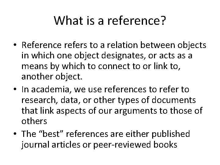 Introduction to Citations and References Peter J Marcotullio
