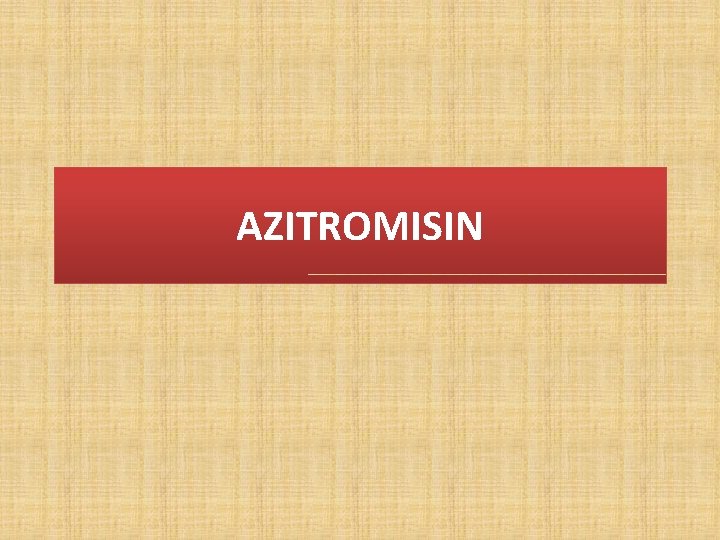 AZITROMISIN 
