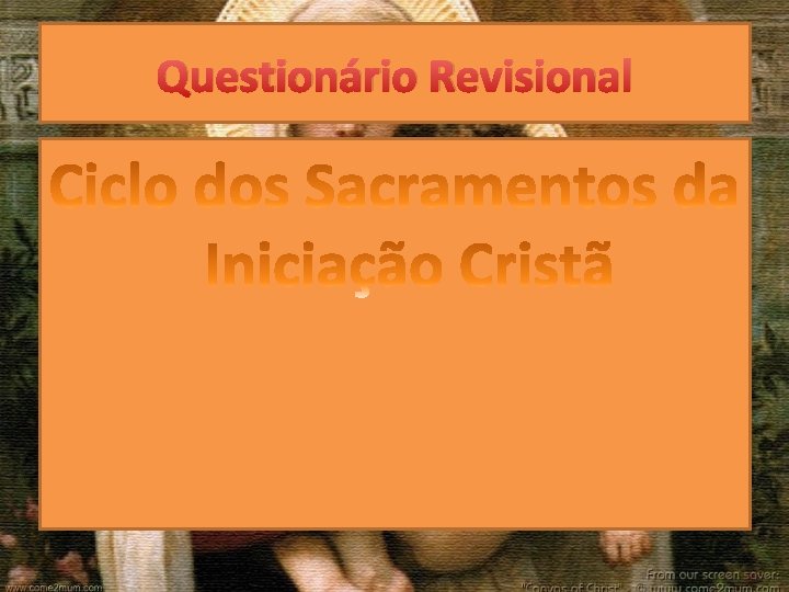 Questionário Revisional 