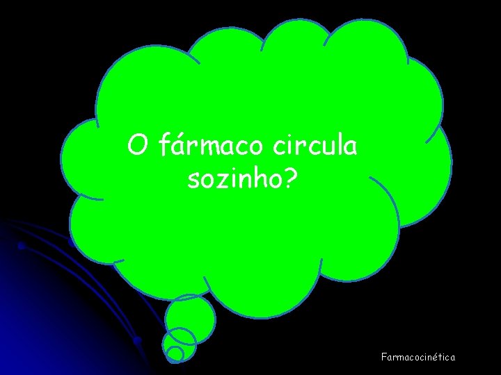 O fármaco circula sozinho? Farmacocinética 