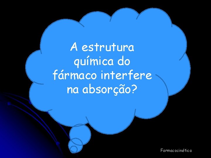 A estrutura química do fármaco interfere na absorção? Farmacocinética 