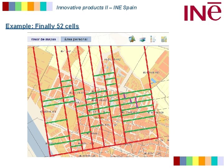 Innovative products II – INE Spain Example: Finally 52 cells 