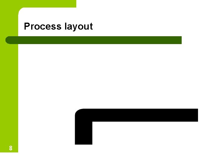 Process layout 8 