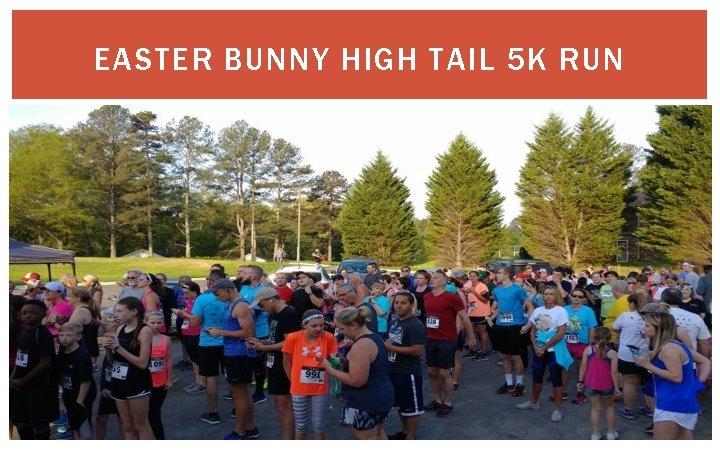 EASTER BUNNY HIGH TAIL 5 K RUN 