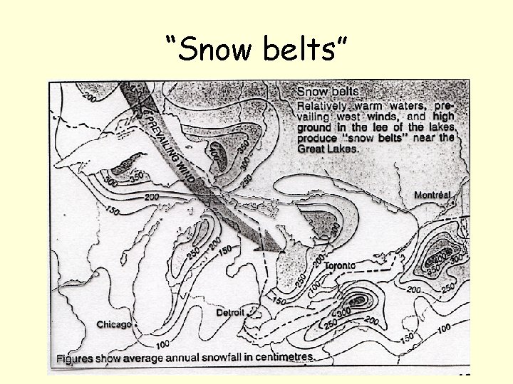 “Snow belts” 