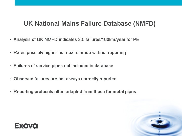 UK National Mains Failure Database (NMFD) • Analysis of UK NMFD indicates 3. 5 UK National Mains Failure Database (NMFD) • Analysis of UK NMFD indicates 3. 5