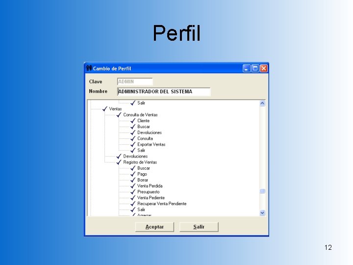 Perfil 12 Perfil 12