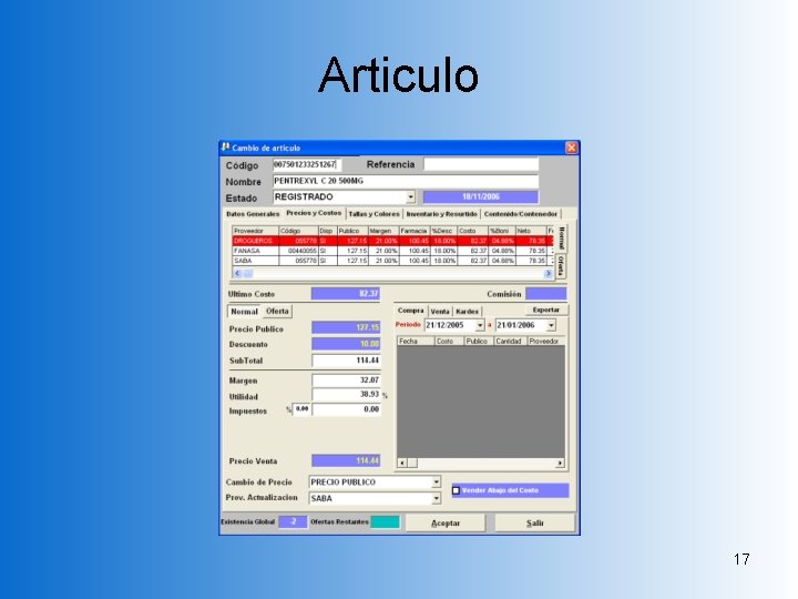 Articulo 17 Articulo 17