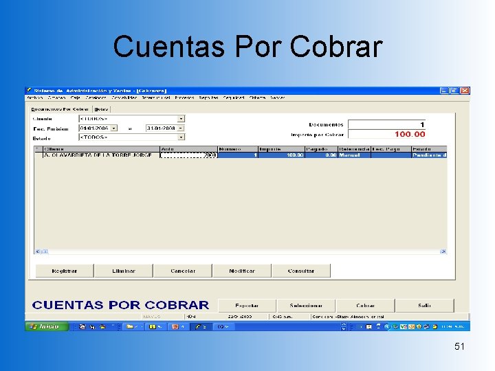 Cuentas Por Cobrar 51 Cuentas Por Cobrar 51