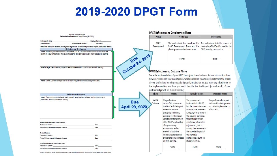 2019 -2020 DPGT Form 19 e 0 Du 24, 2 er b to Oc