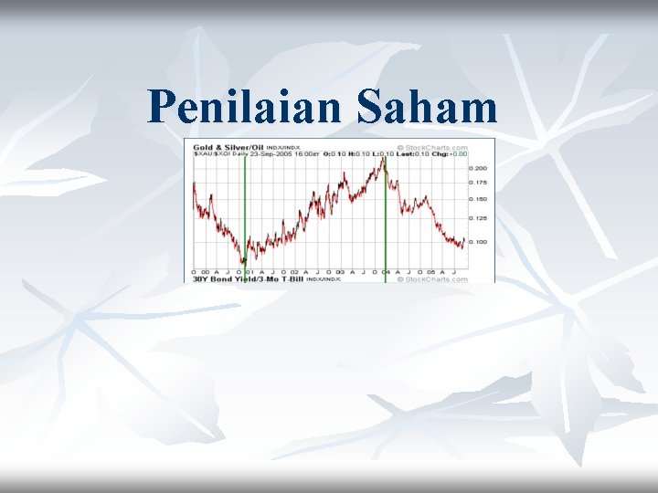 Penilaian Saham 